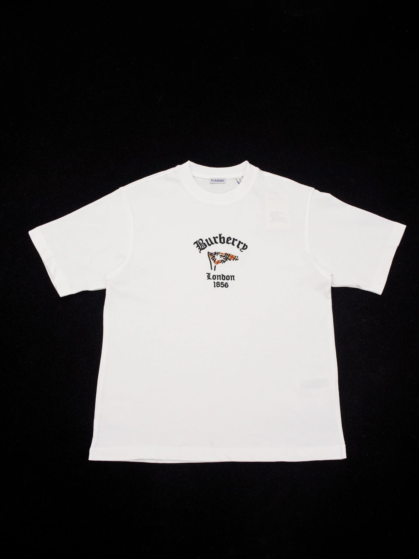 RD-C127 · Gothic Flag Embroidered Cotton T-Shirt showcase view 8