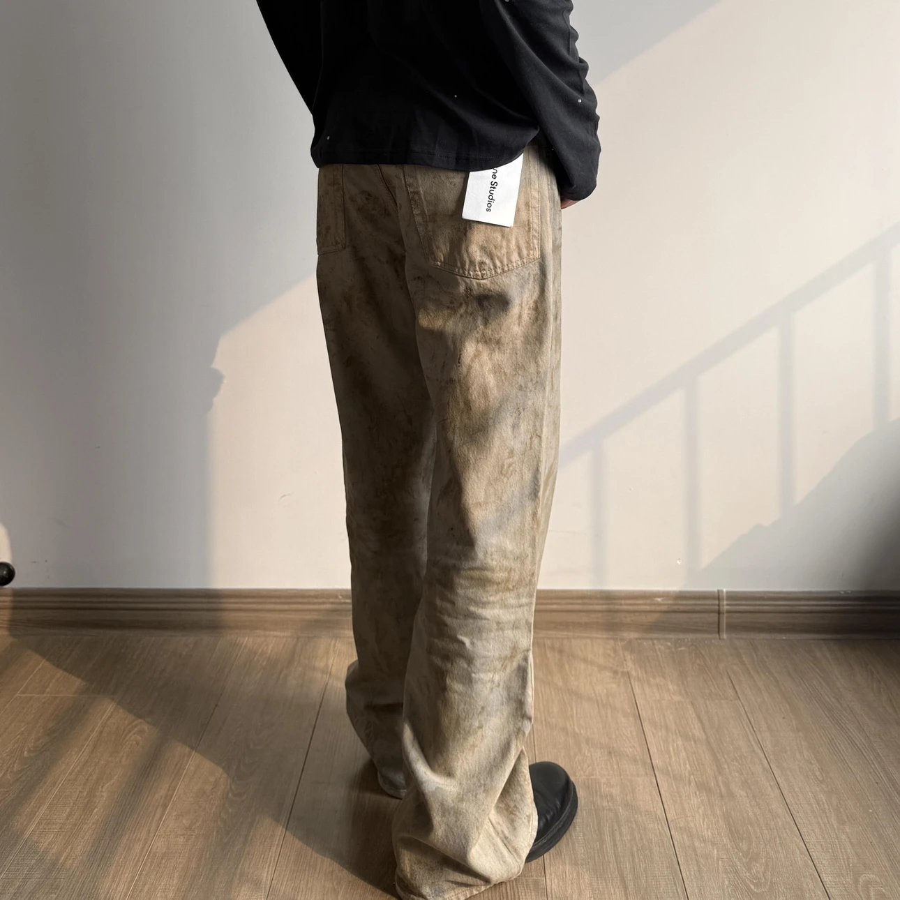 RD-C408 · Mud-Dyed Baggy Jeans showcase view 6