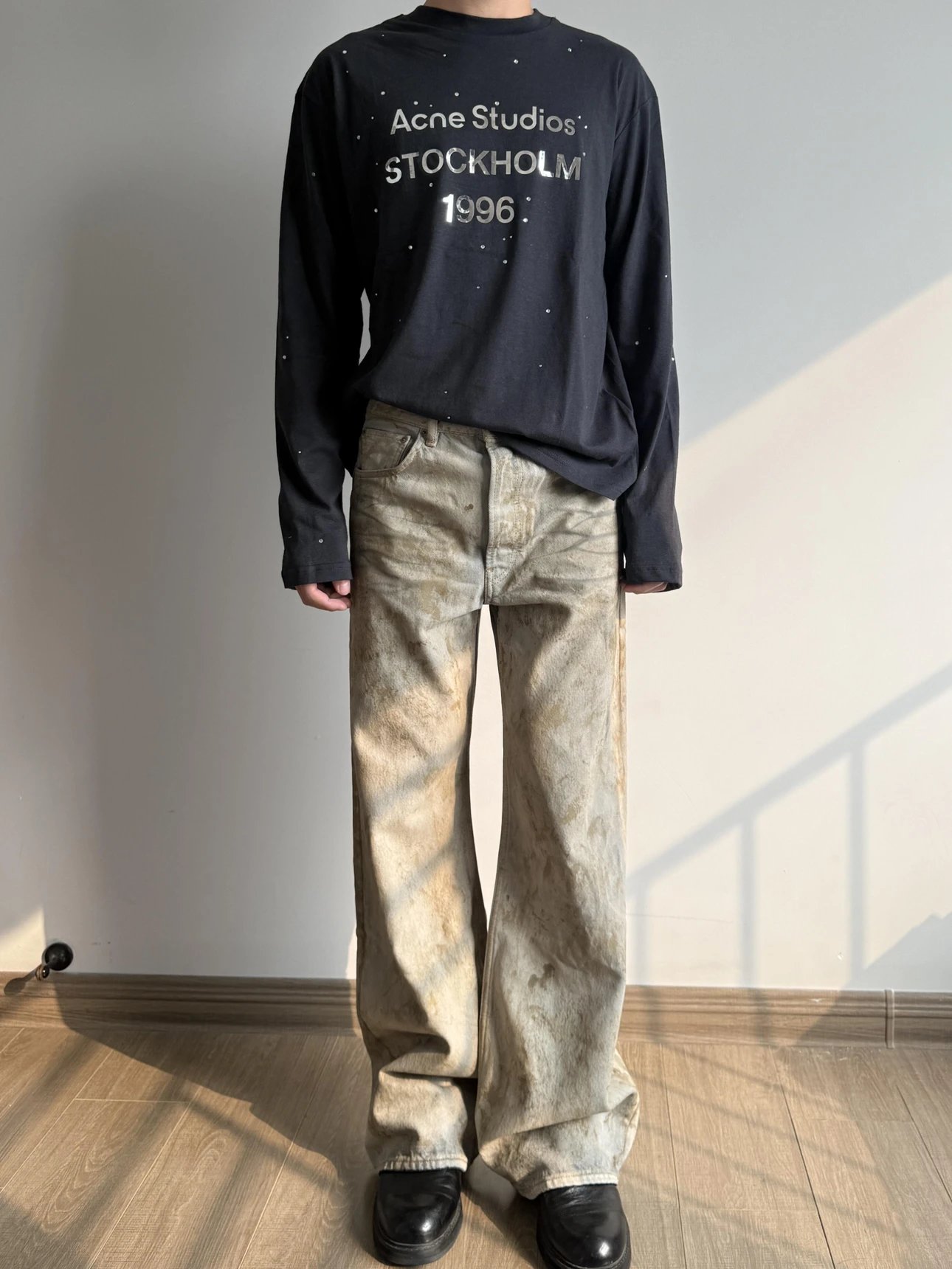 RD-C408 · Mud-Dyed Baggy Jeans showcase view 10
