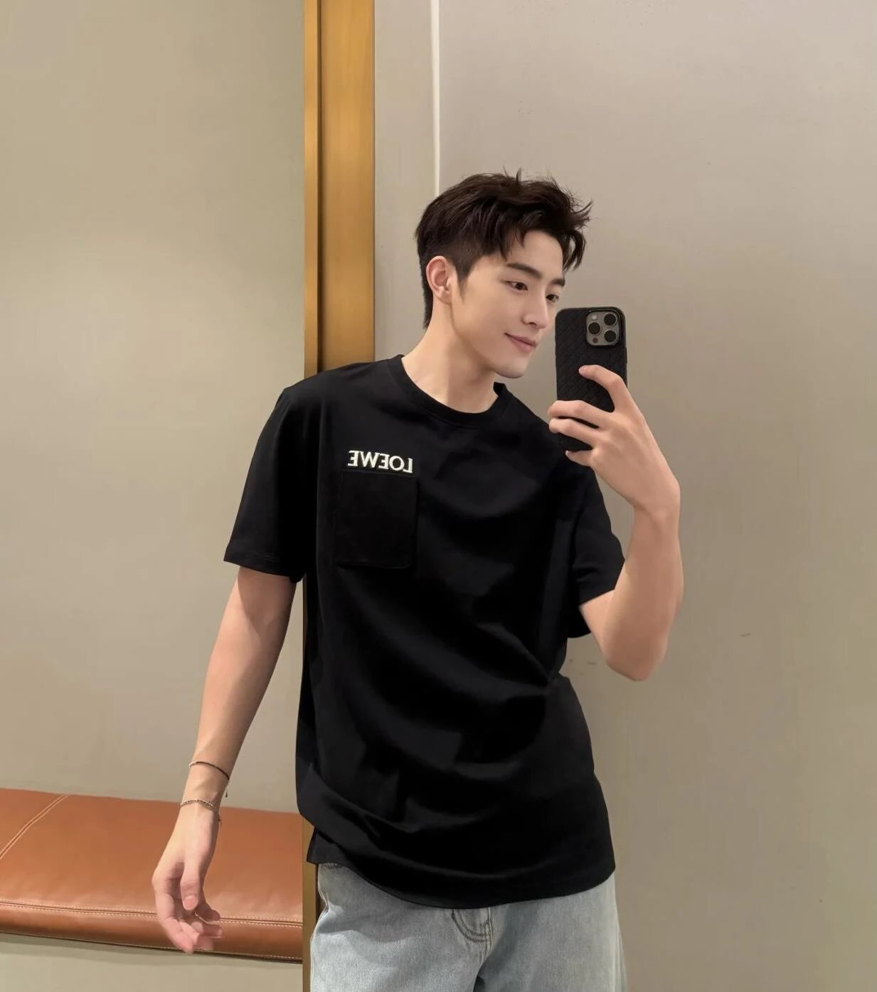 RD-C130 · Embroidered Pocket T-Shirt showcase view 7