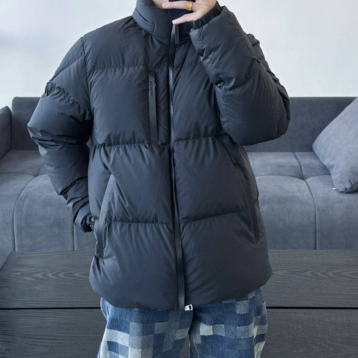RD-C313 · Besbre Matte Down Jacket showcase view 4