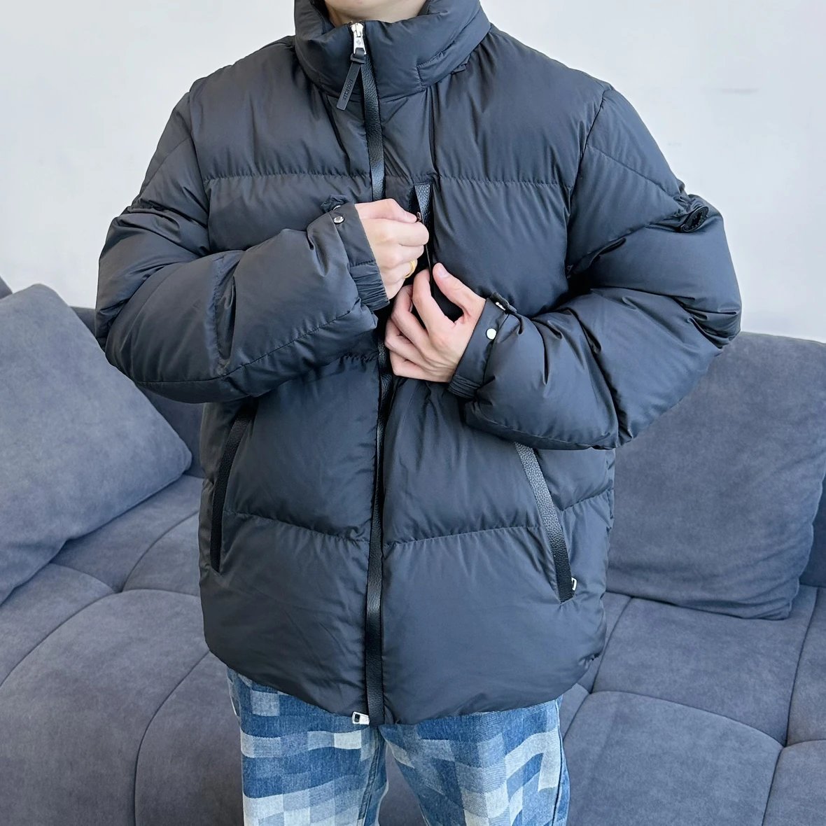 RD-C313 · Besbre Matte Down Jacket showcase view 5