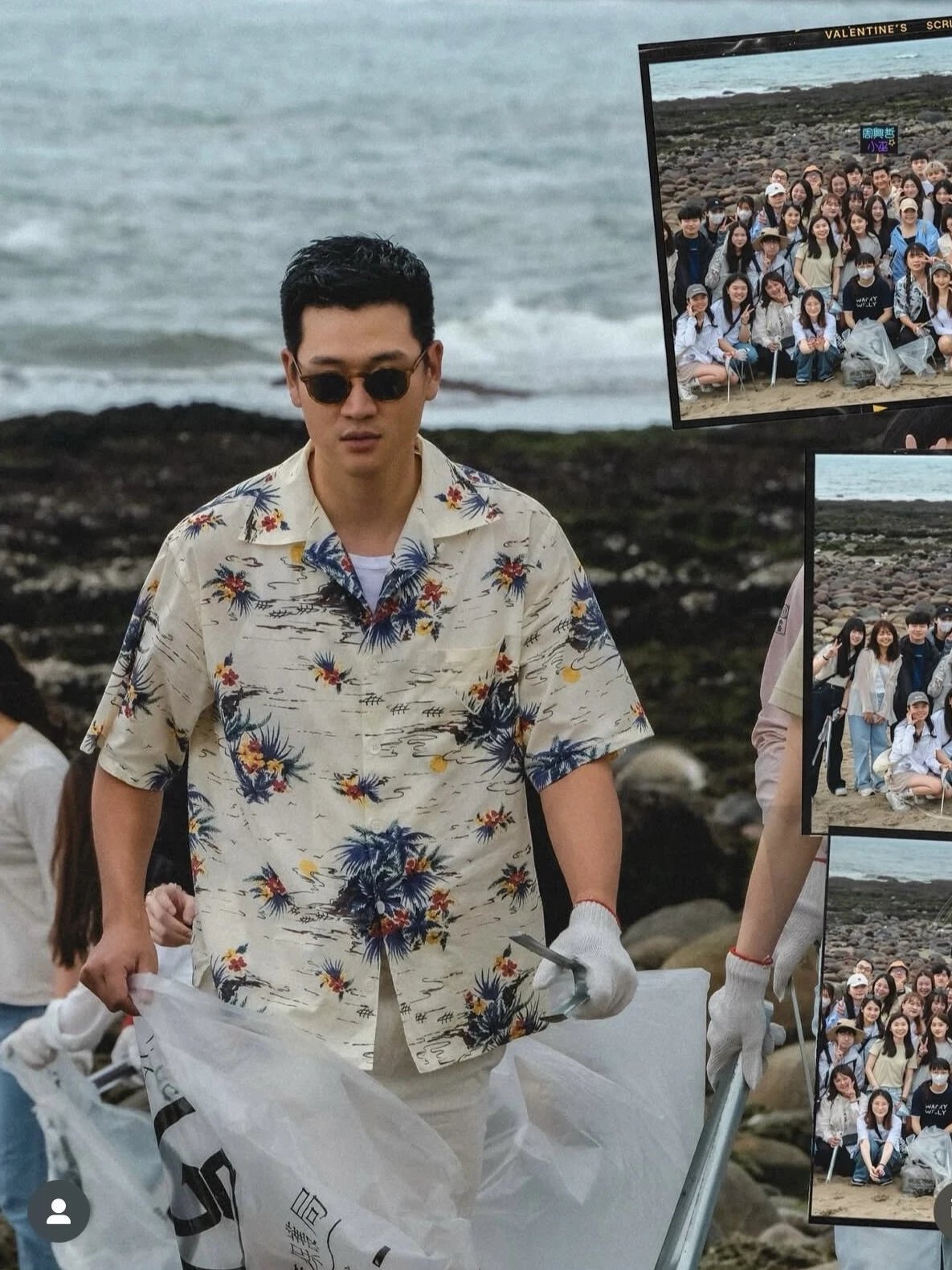 RD-C134 · Hawaiian Floral Short-Sleeve Shirt showcase view 4