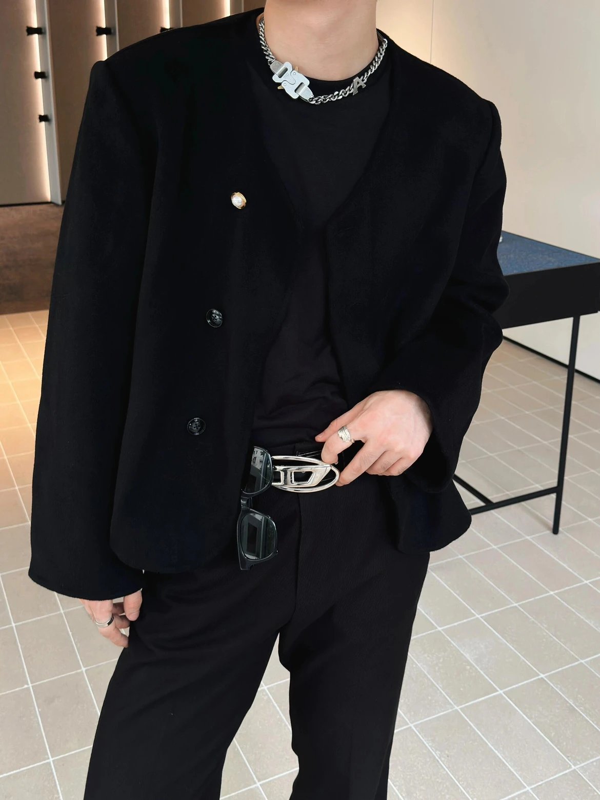 RD-C023 · Double-Faced Wool Short Jacket showcase view 2