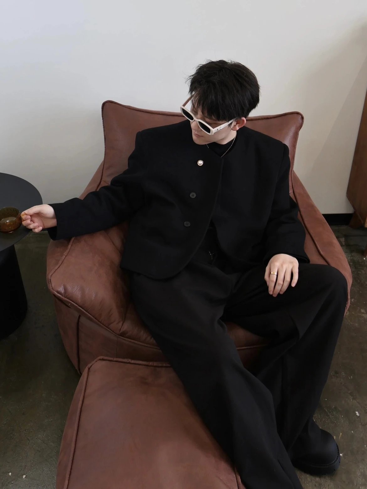 RD-C023 · Double-Faced Wool Short Jacket showcase view 17