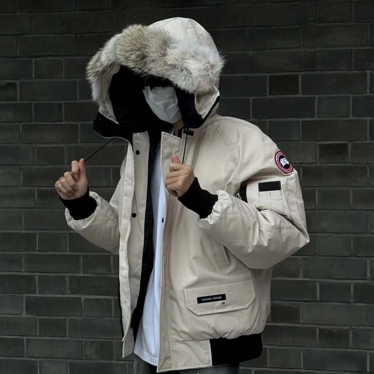 RD-C315 · 01 Fur-Trim Bomber Down Jacket showcase view 1