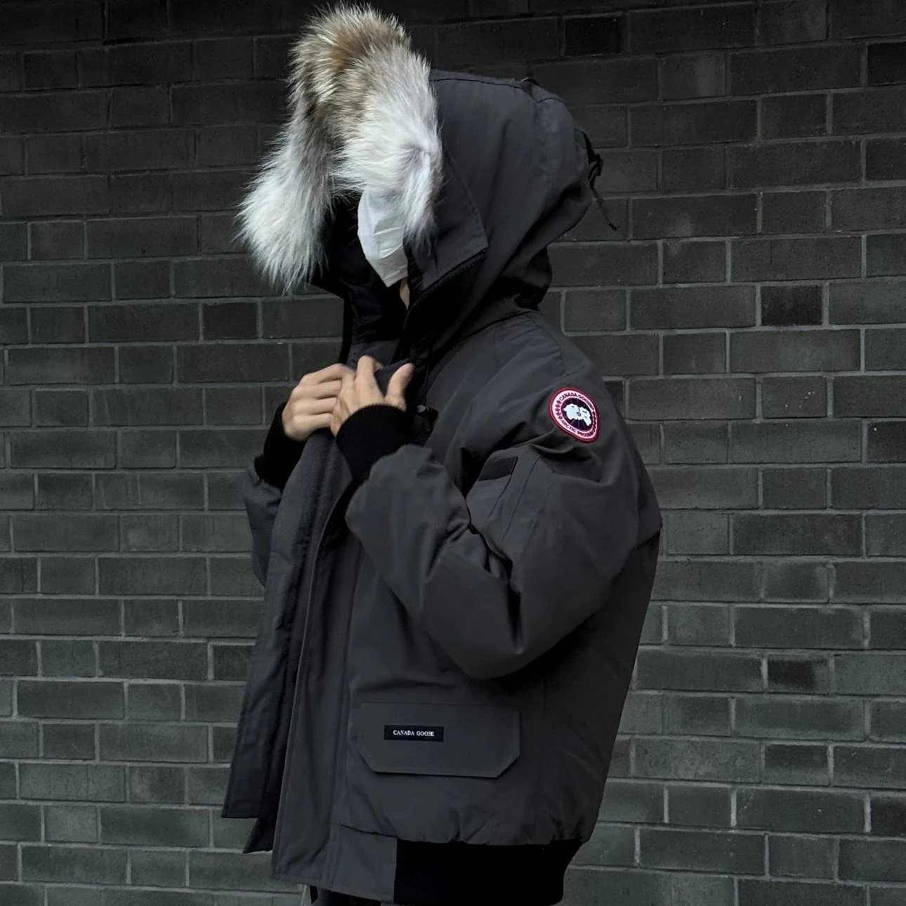 RD-C315 · 01 Fur-Trim Bomber Down Jacket showcase view 4