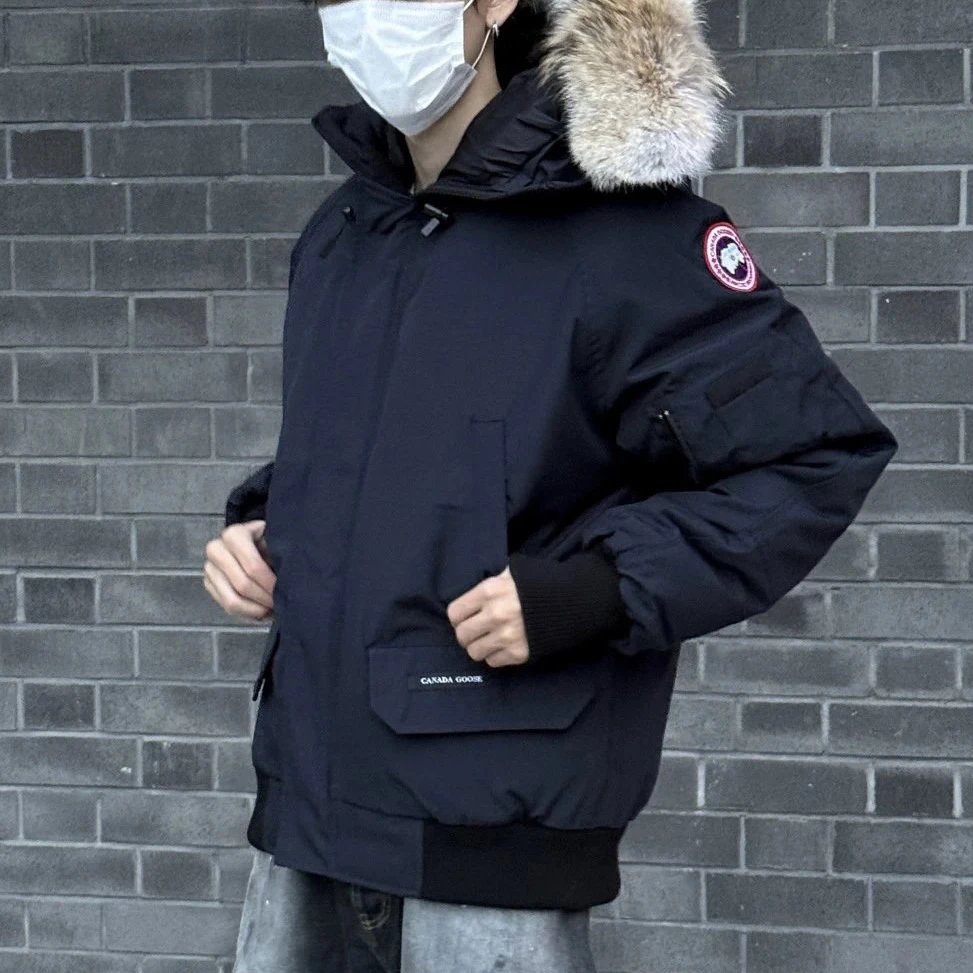 RD-C315 · 01 Fur-Trim Bomber Down Jacket showcase view 6