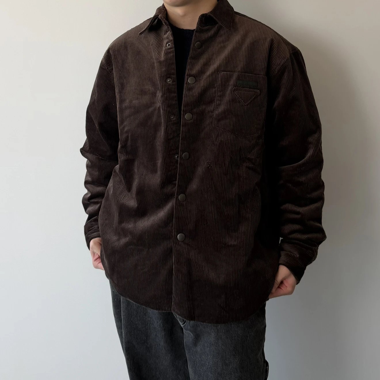 RD-C020 · Corduroy Overshirt Jacket showcase view 2