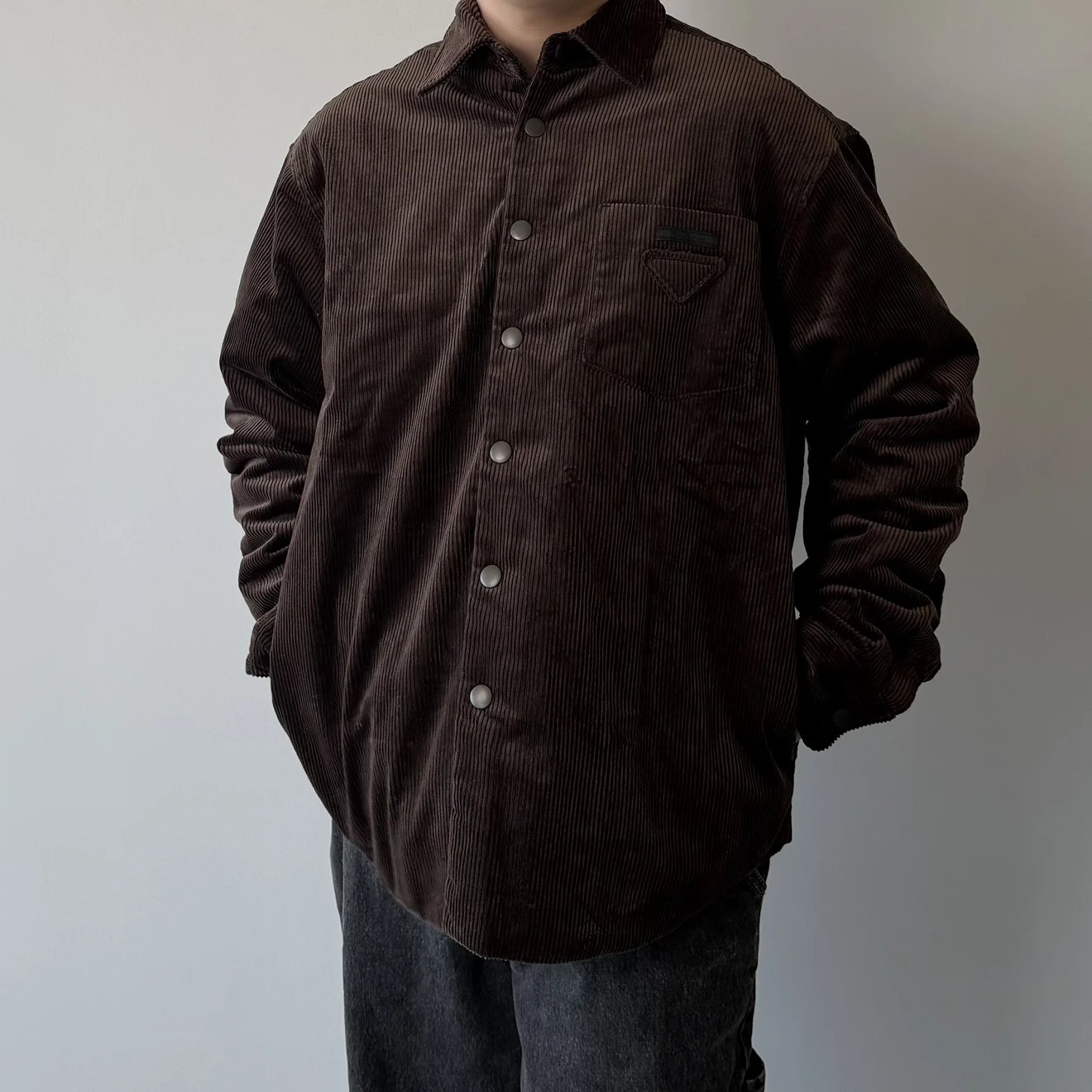 RD-C020 · Corduroy Overshirt Jacket showcase view 6