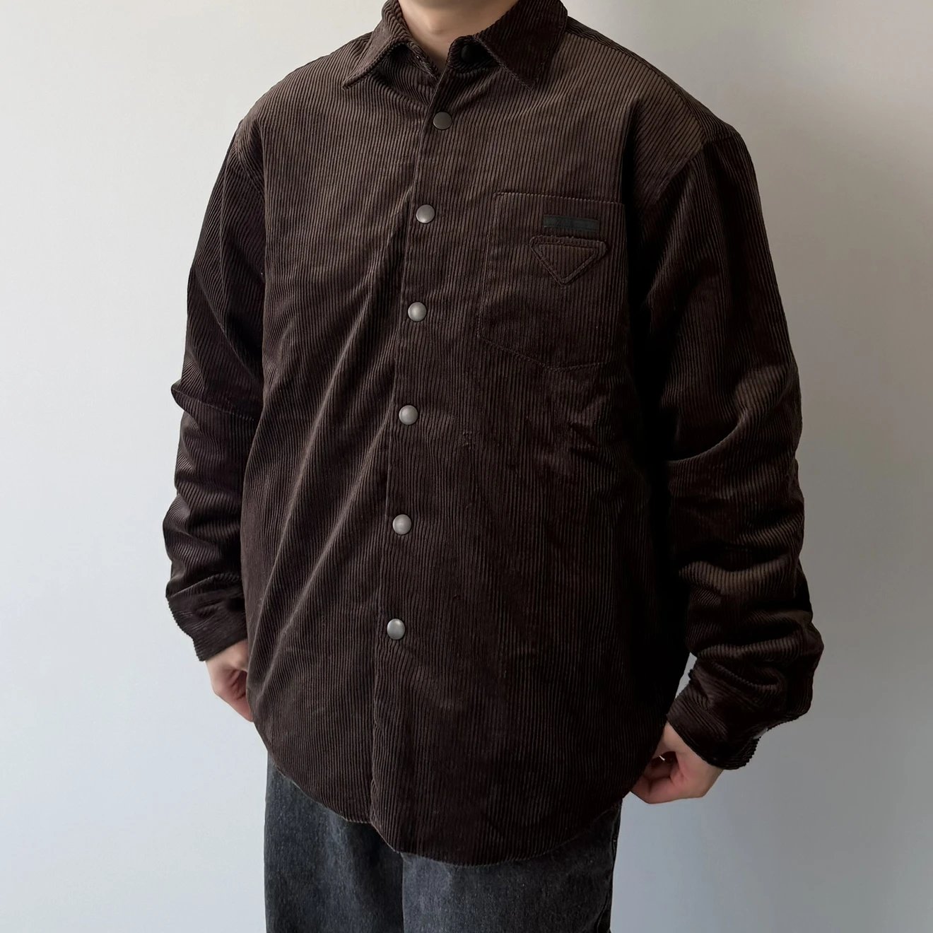 RD-C020 · Corduroy Overshirt Jacket showcase view 8
