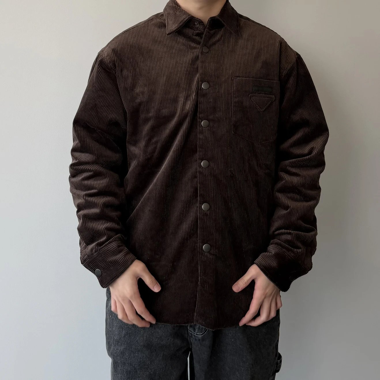 RD-C020 · Corduroy Overshirt Jacket showcase view 9