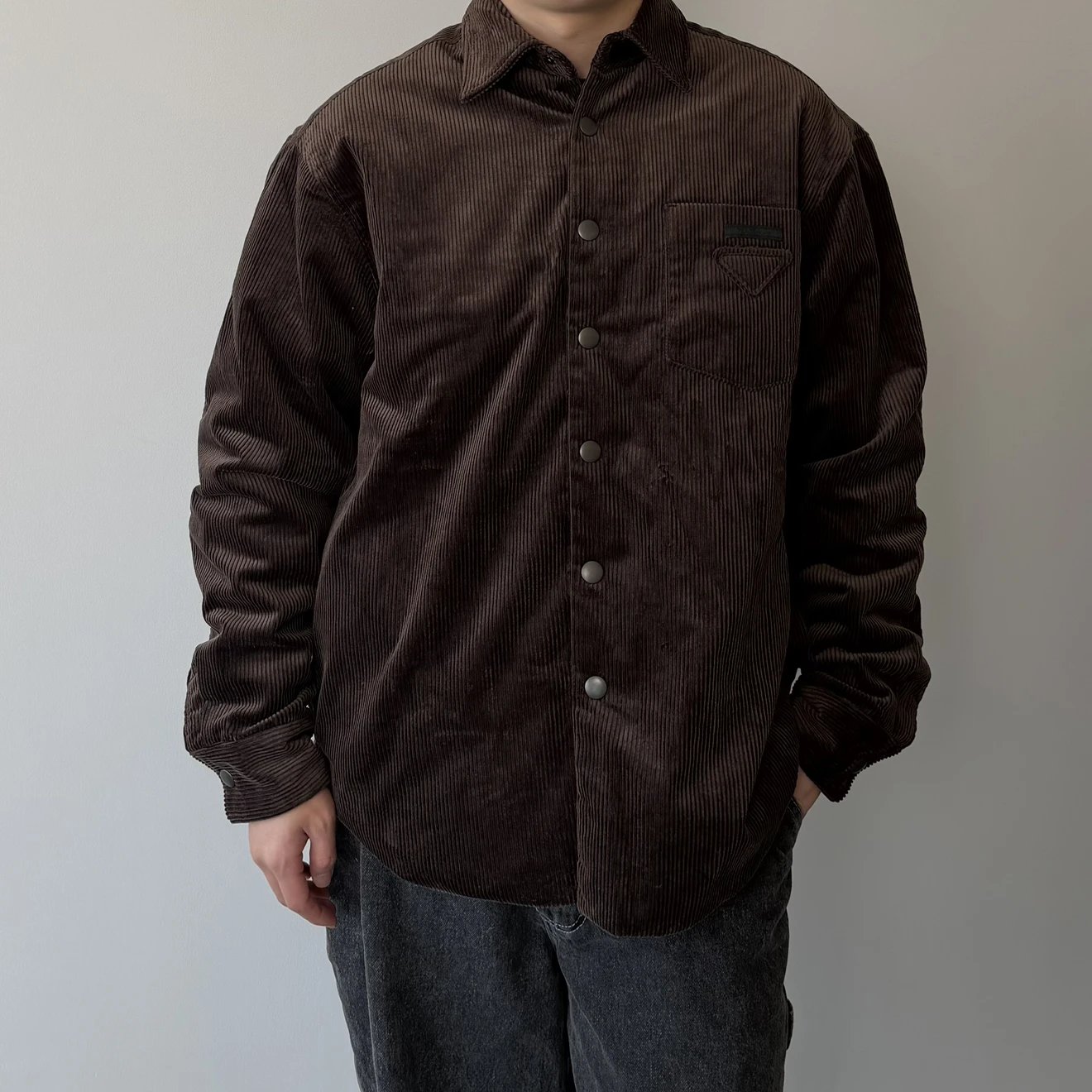 RD-C020 · Corduroy Overshirt Jacket showcase view 10