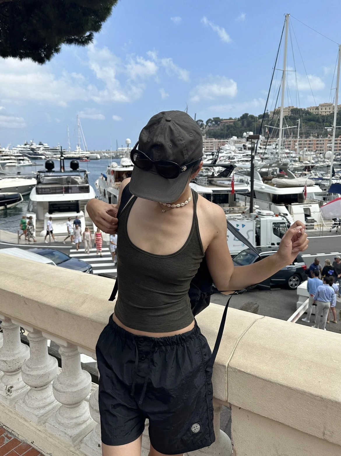 RD-C285 · Solid Nylon Shorts – Black showcase view 2