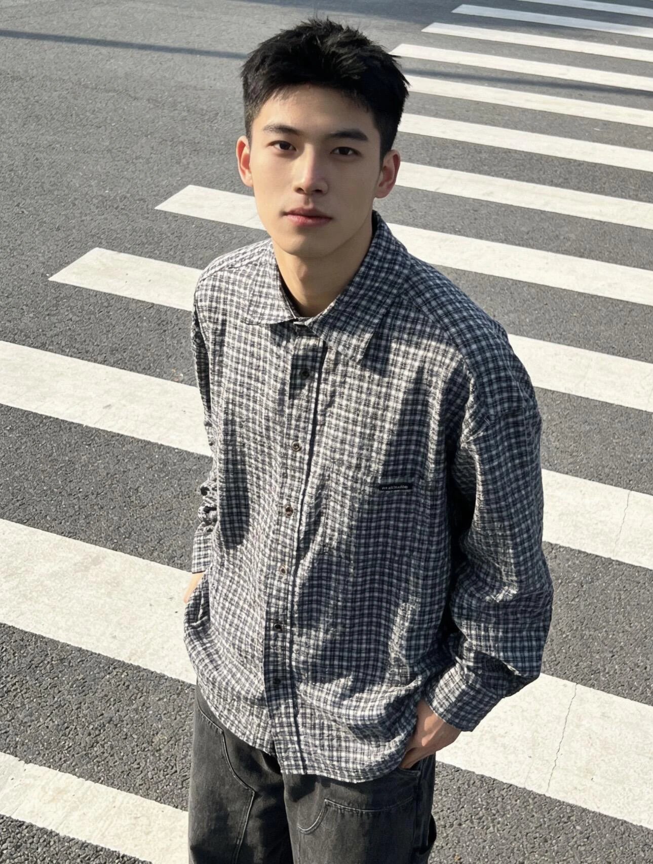 RD-C332 · Plaid Pocket Shirt showcase view 7