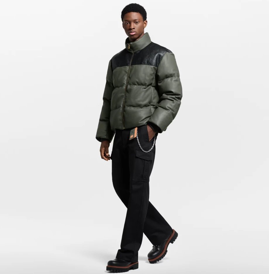 RD-C412 · Embroidered Multi-Pocket Straight Cargo Trousers showcase view 4