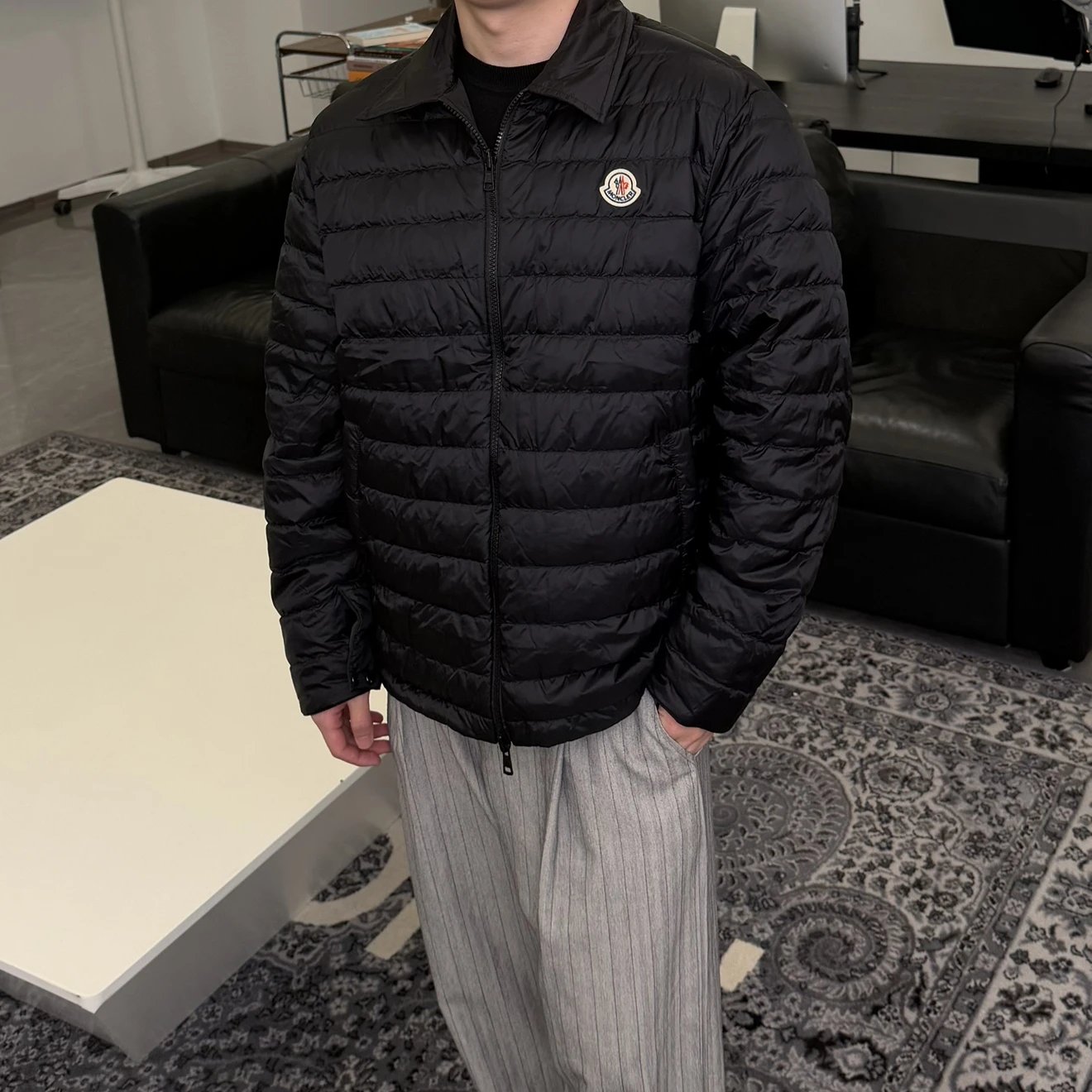 RD-C335 · Reversible Shirt-Collar Down Jacket showcase view 4
