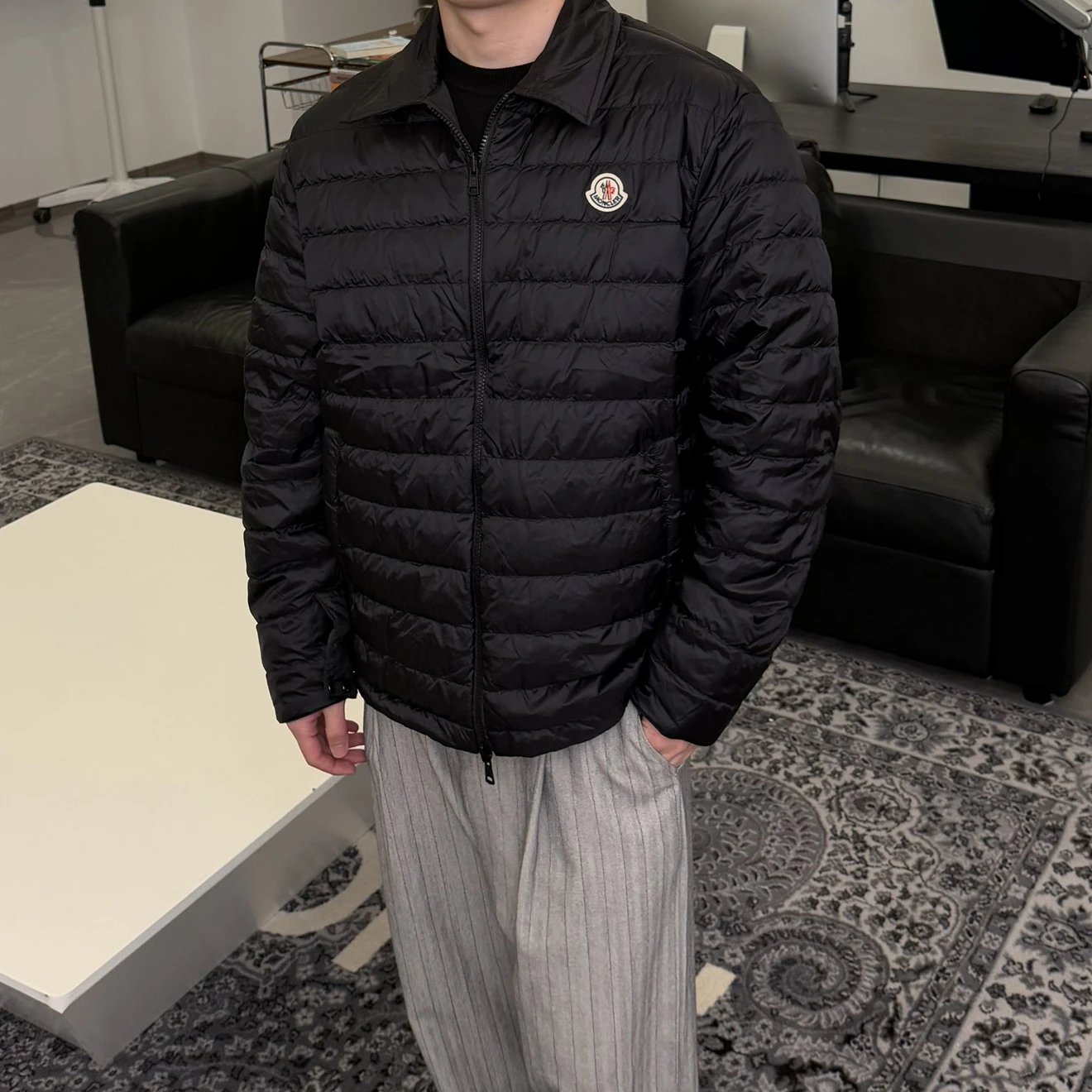 RD-C335 · Reversible Shirt-Collar Down Jacket showcase view 5
