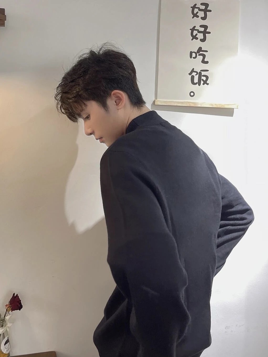 RD-C362 · Relaxed High-Neck Knit Sweater showcase view 4