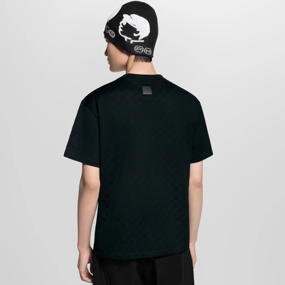 RD-C143 · Beaded Script Knit T-Shirt showcase view 7