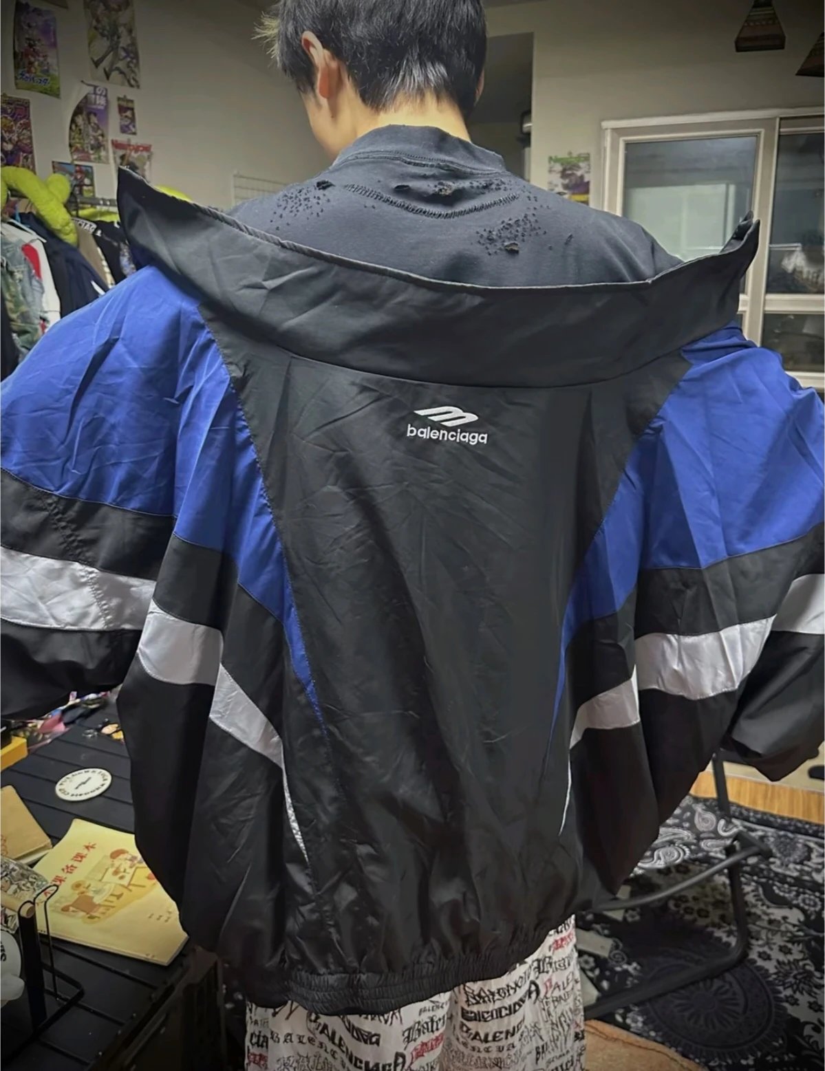RD-C225 · Three-Color Logo Zip Jacket showcase view 2