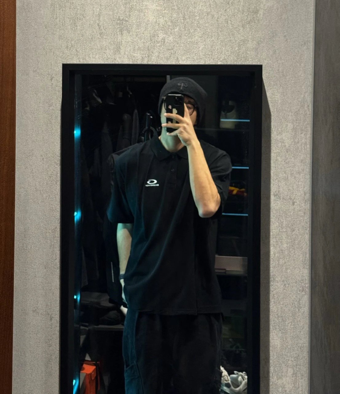 RD-C219 · Oversized Embroidered Cotton Piqué Polo showcase view 2