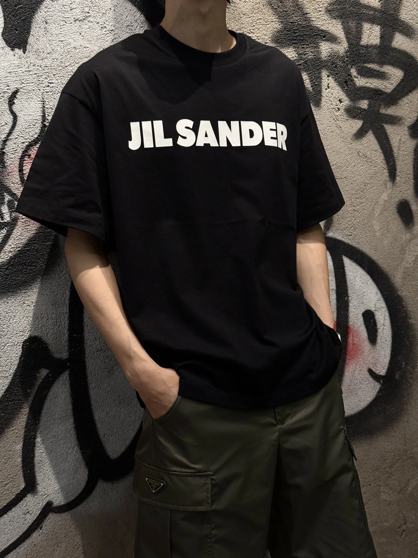 RD-C144 · Logo-Print Relaxed T-Shirt showcase view 1