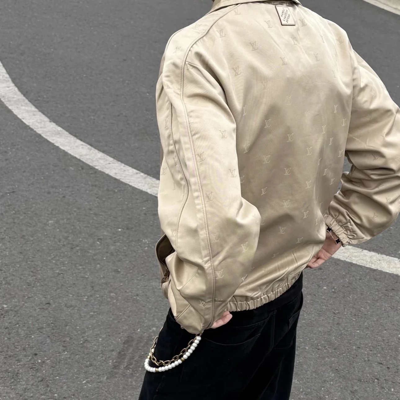 RD-C226 · Mercerized Jacquard Cotton Jacket showcase view 2