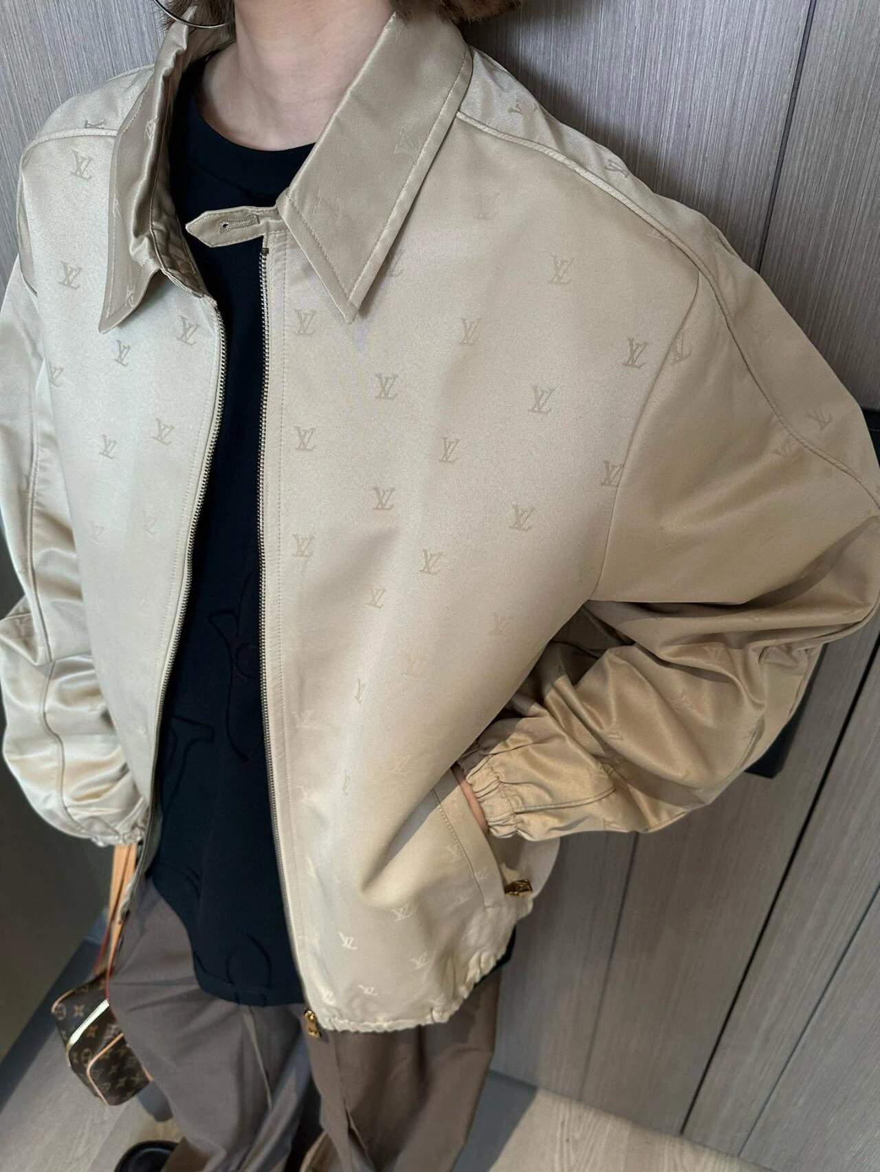 RD-C226 · Mercerized Jacquard Cotton Jacket showcase view 5