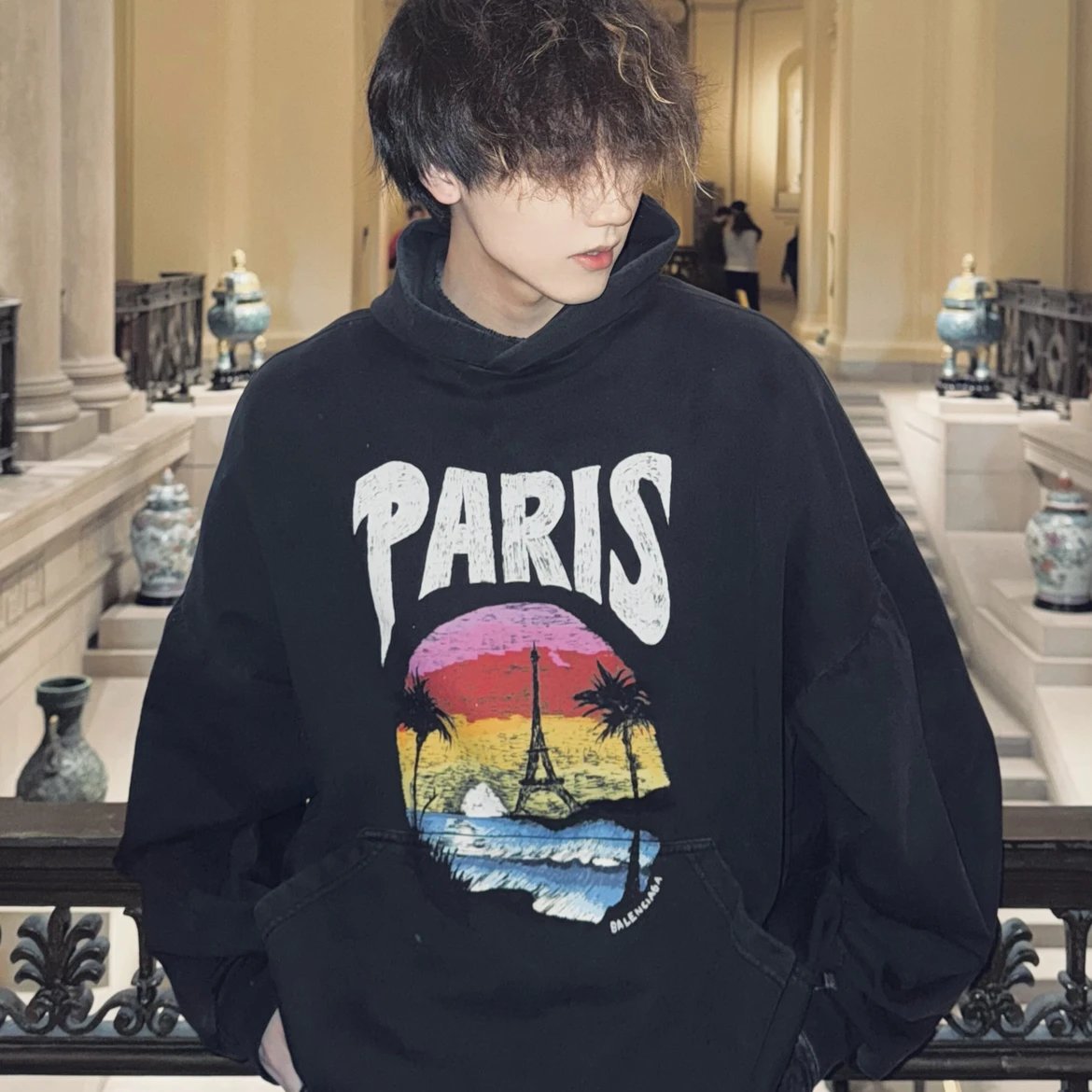 RD-C265 · Graphic Hooded Sweatshirt showcase view 1