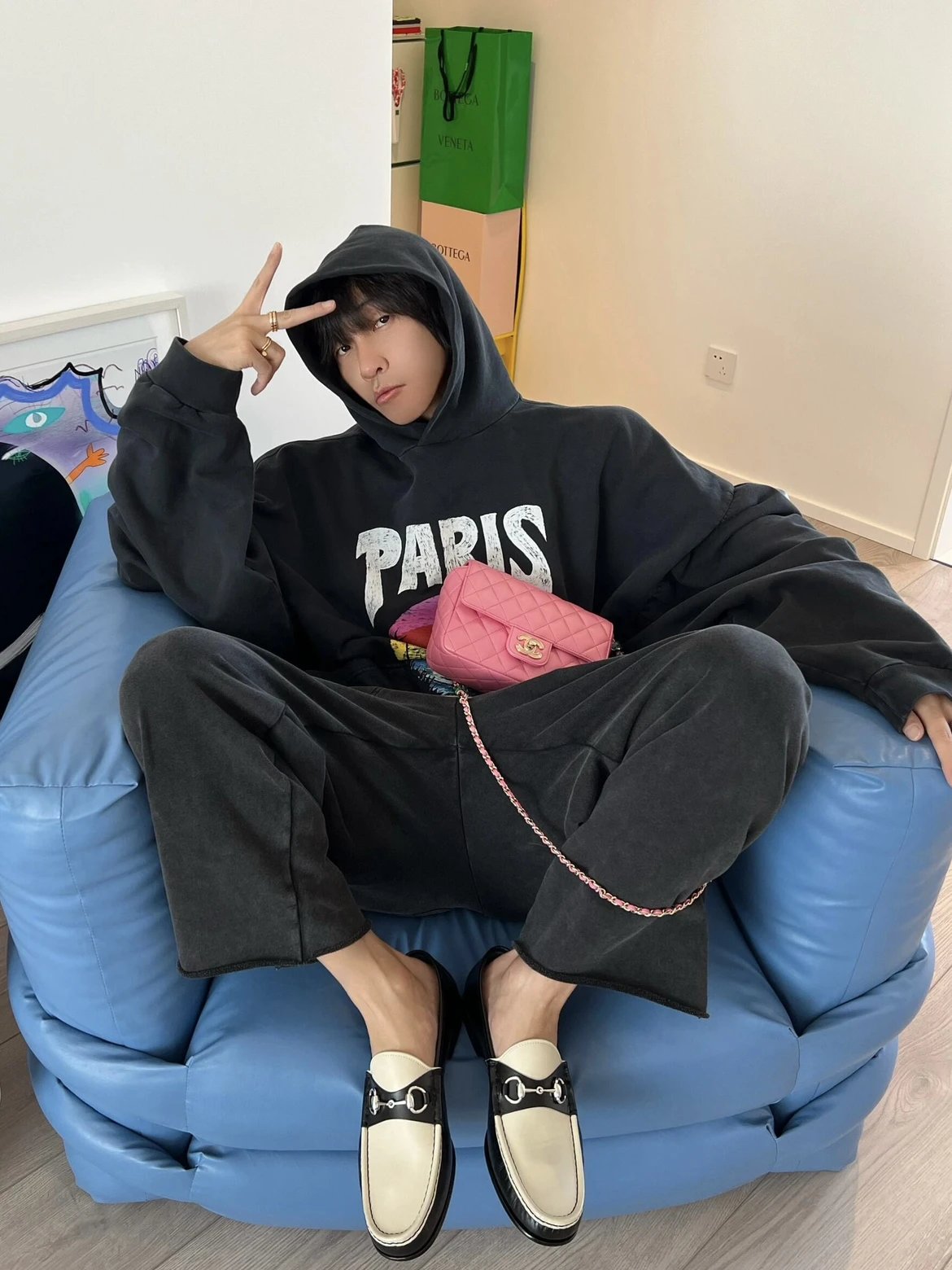 RD-C265 · Graphic Hooded Sweatshirt showcase view 9