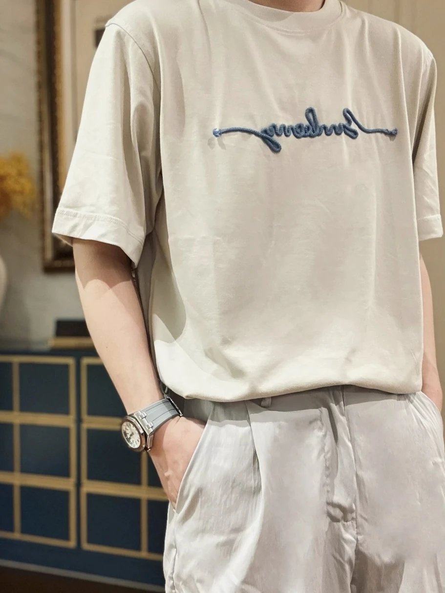 RD-C151 · Rope-Embroidered Logo T-Shirt showcase view 13