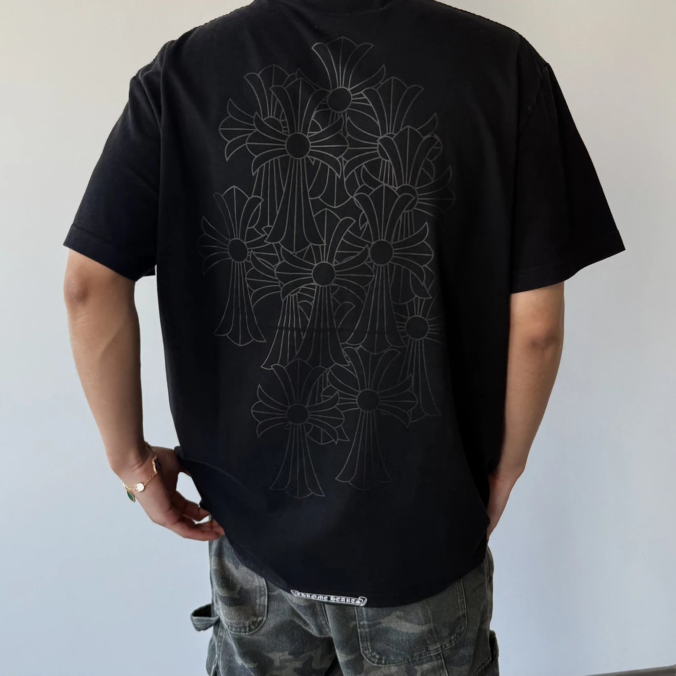 RD-C078 · Croix Star Pocket T-Shirt showcase view 1