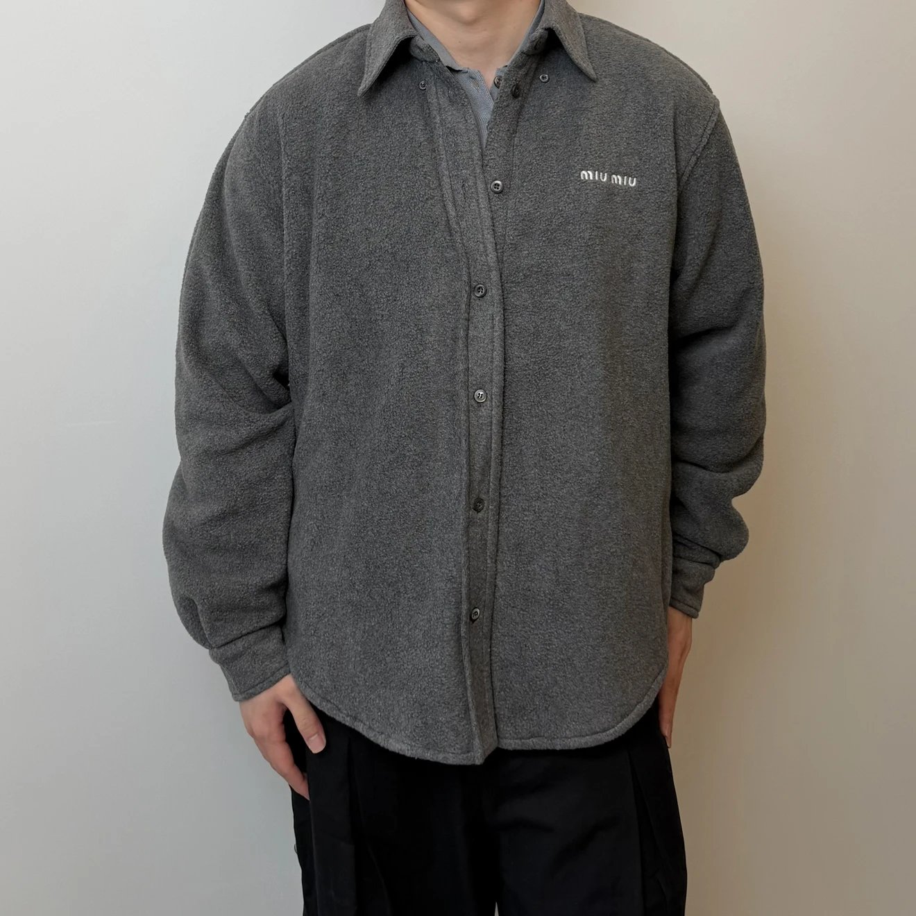 RD-C338 · Fleece Overshirt showcase view 1