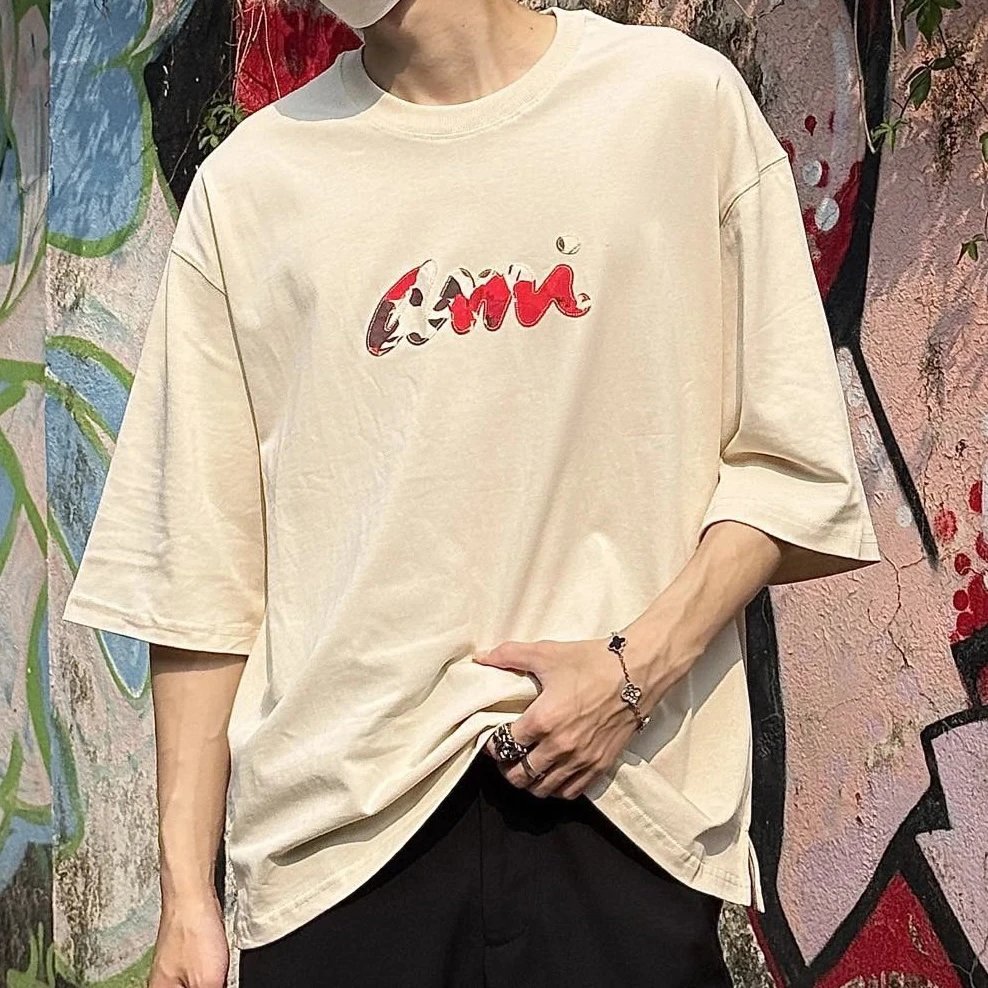 RD-C156 · Floral Letter T-Shirt showcase view 2