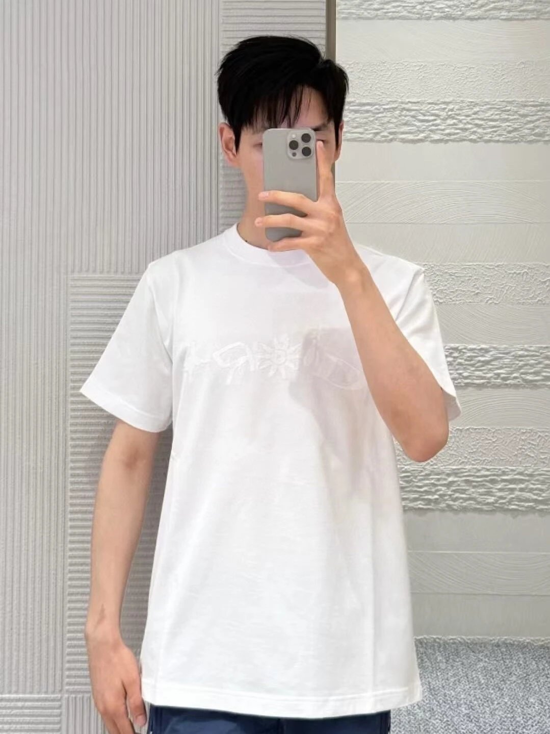 RD-C160 · Embroidered T-Shirt showcase view 2