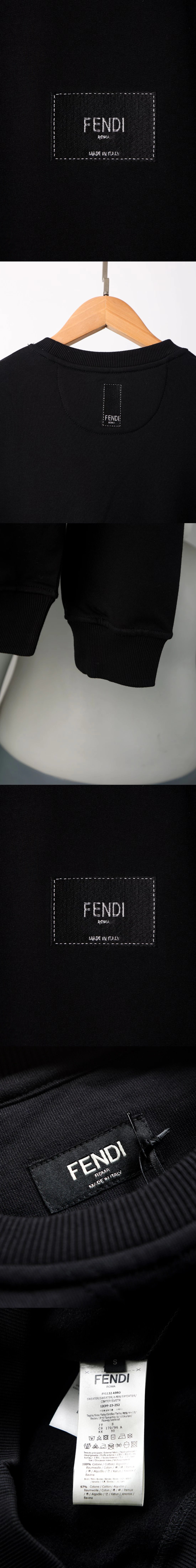 RD-C266 · Embroidered Crewneck Sweatshirt showcase view 9