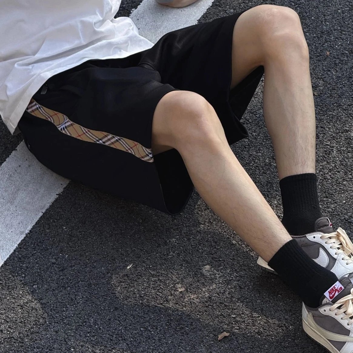 RD-C290 · Side-Check Casual Shorts showcase view 3