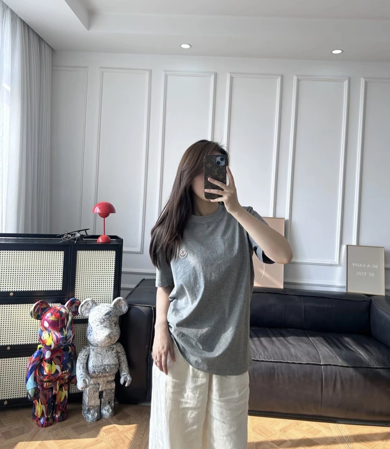 RD-C170 · Logo Patch Straight-Fit T-Shirt showcase view 2
