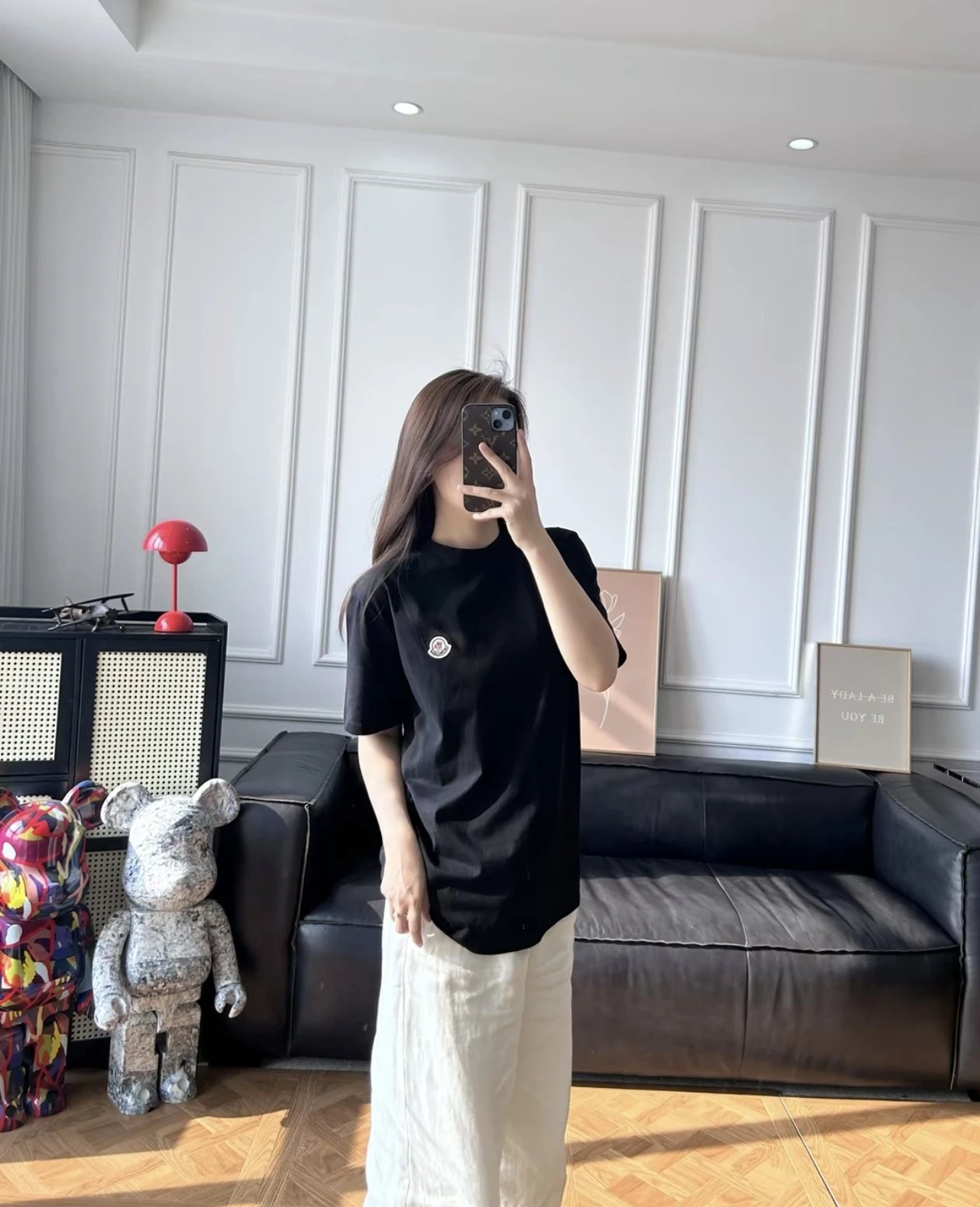 RD-C170 · Logo Patch Straight-Fit T-Shirt showcase view 3