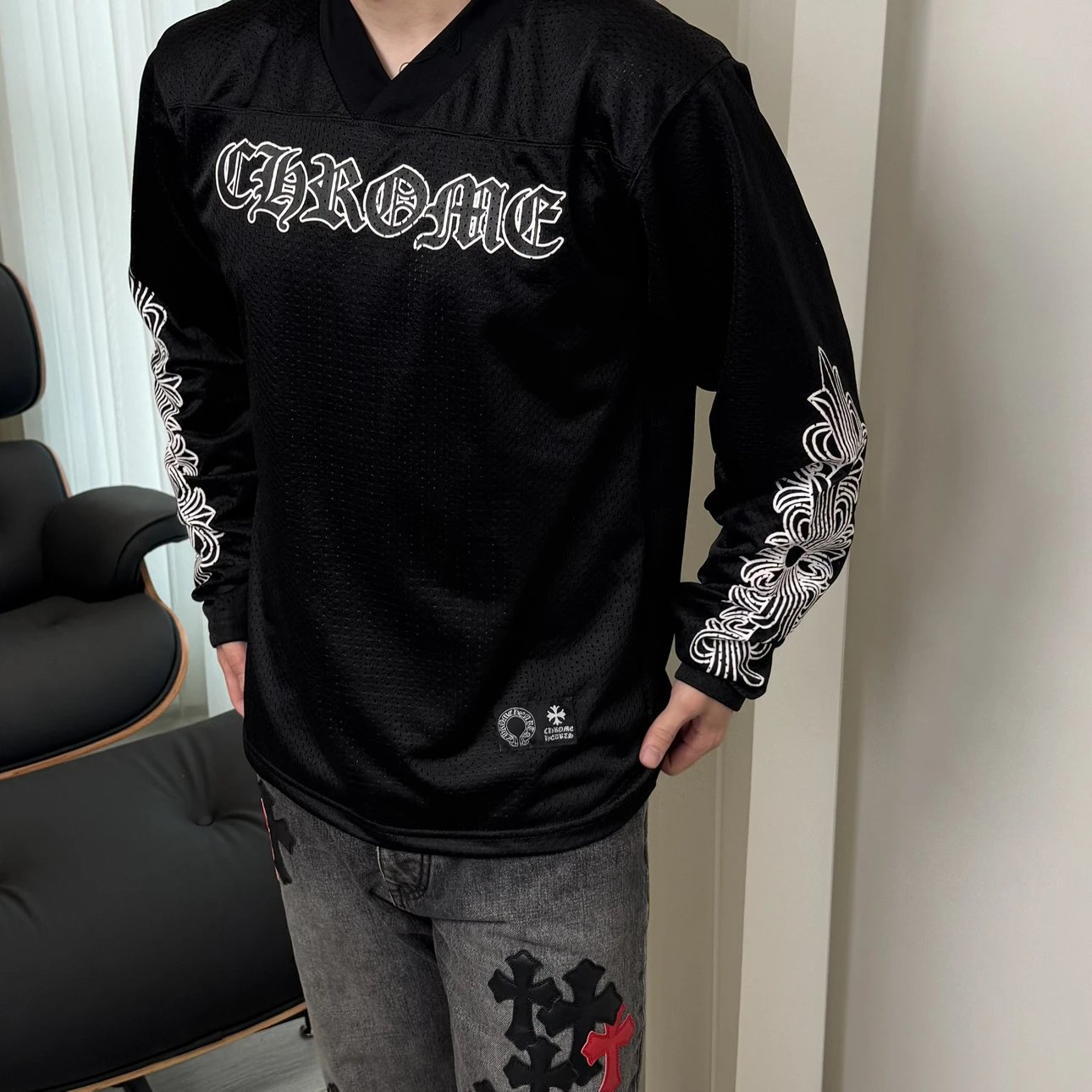 RD-C268 · Mesh Hockey Jersey showcase view 4