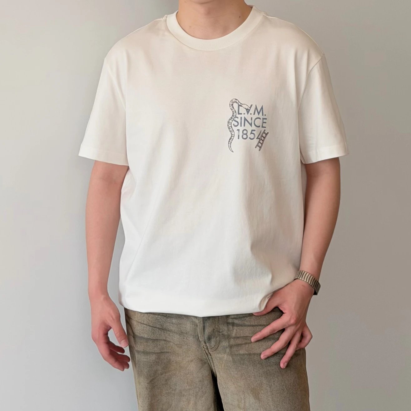 RD-C173 · Snakes and Ladders Checkerboard T-Shirt showcase view 5