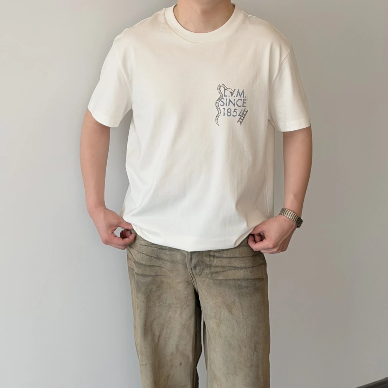 RD-C173 · Snakes and Ladders Checkerboard T-Shirt showcase view 7