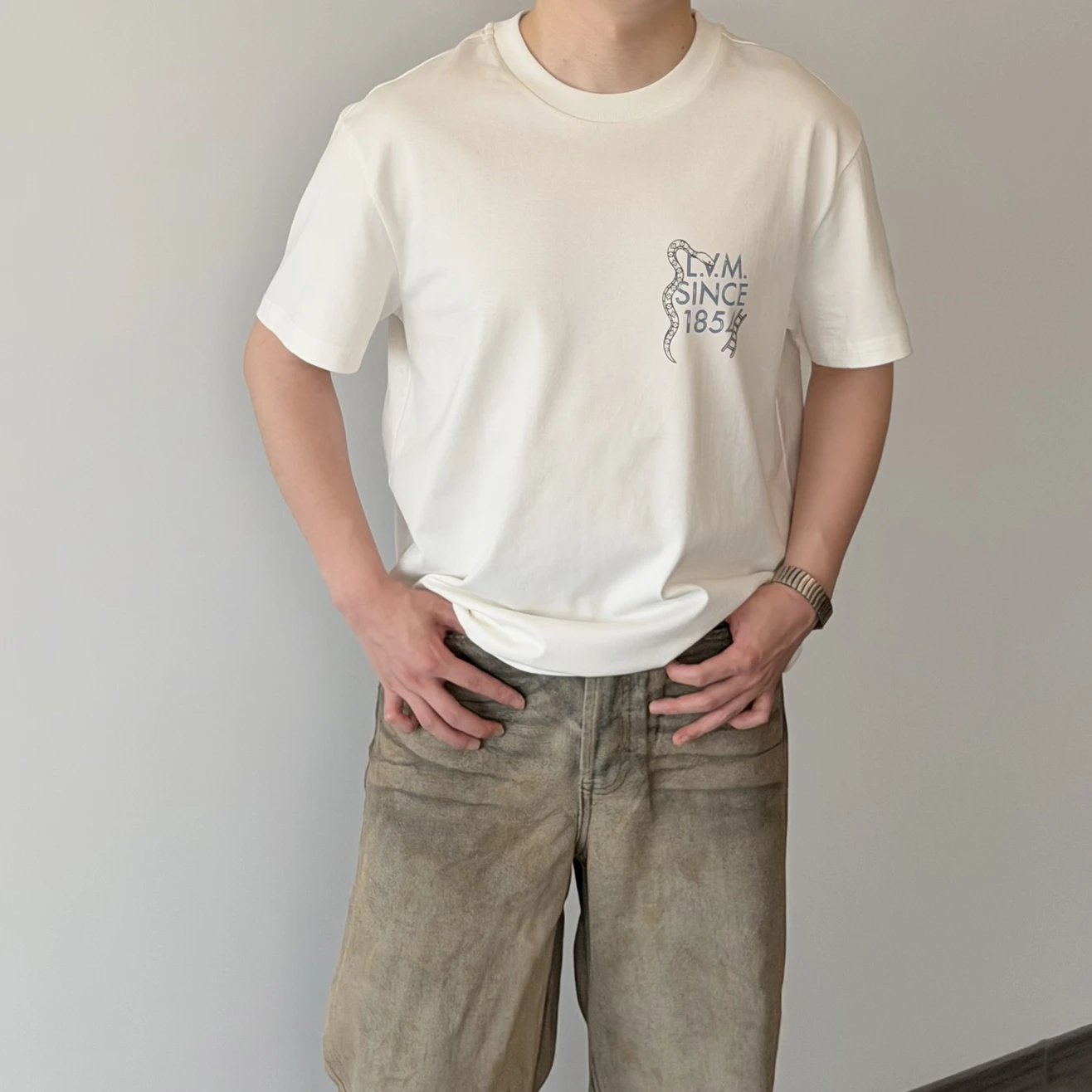RD-C173 · Snakes and Ladders Checkerboard T-Shirt showcase view 8