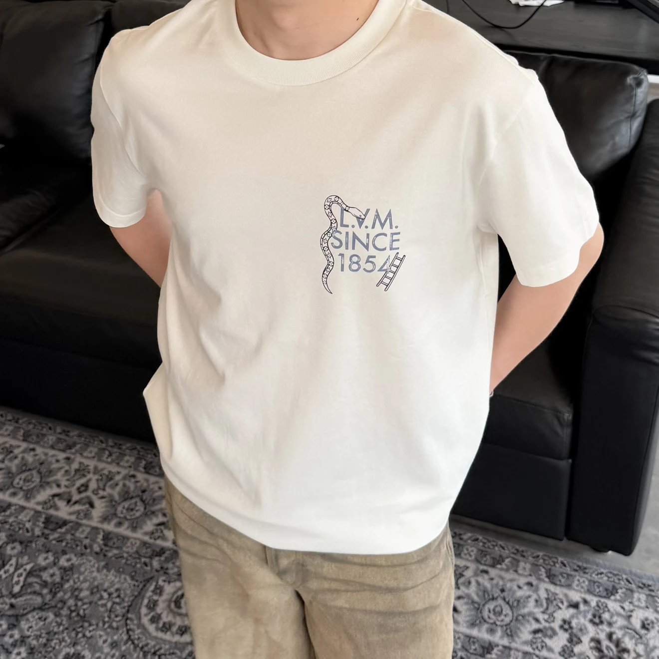 RD-C173 · Snakes and Ladders Checkerboard T-Shirt showcase view 9