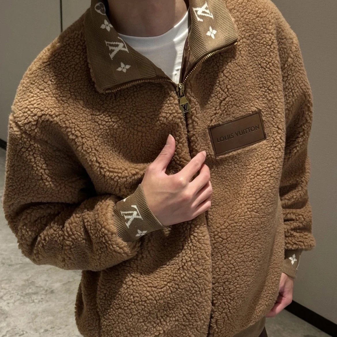 RD-C235 · Jacquard Fleece Zip Jacket showcase view 1