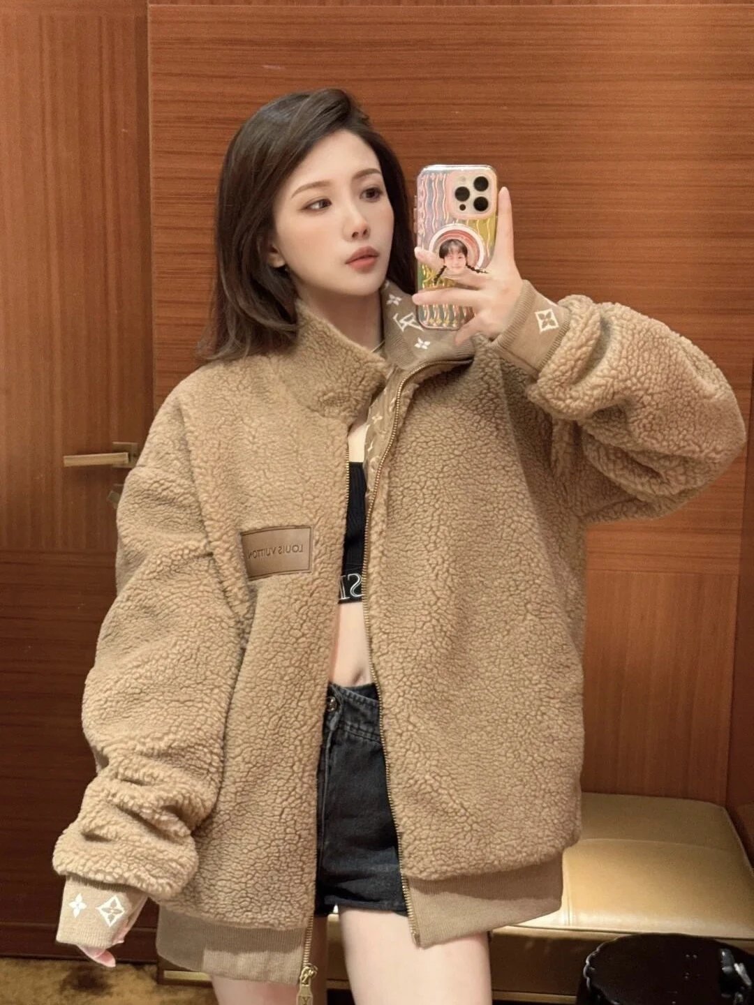 RD-C235 · Jacquard Fleece Zip Jacket showcase view 7