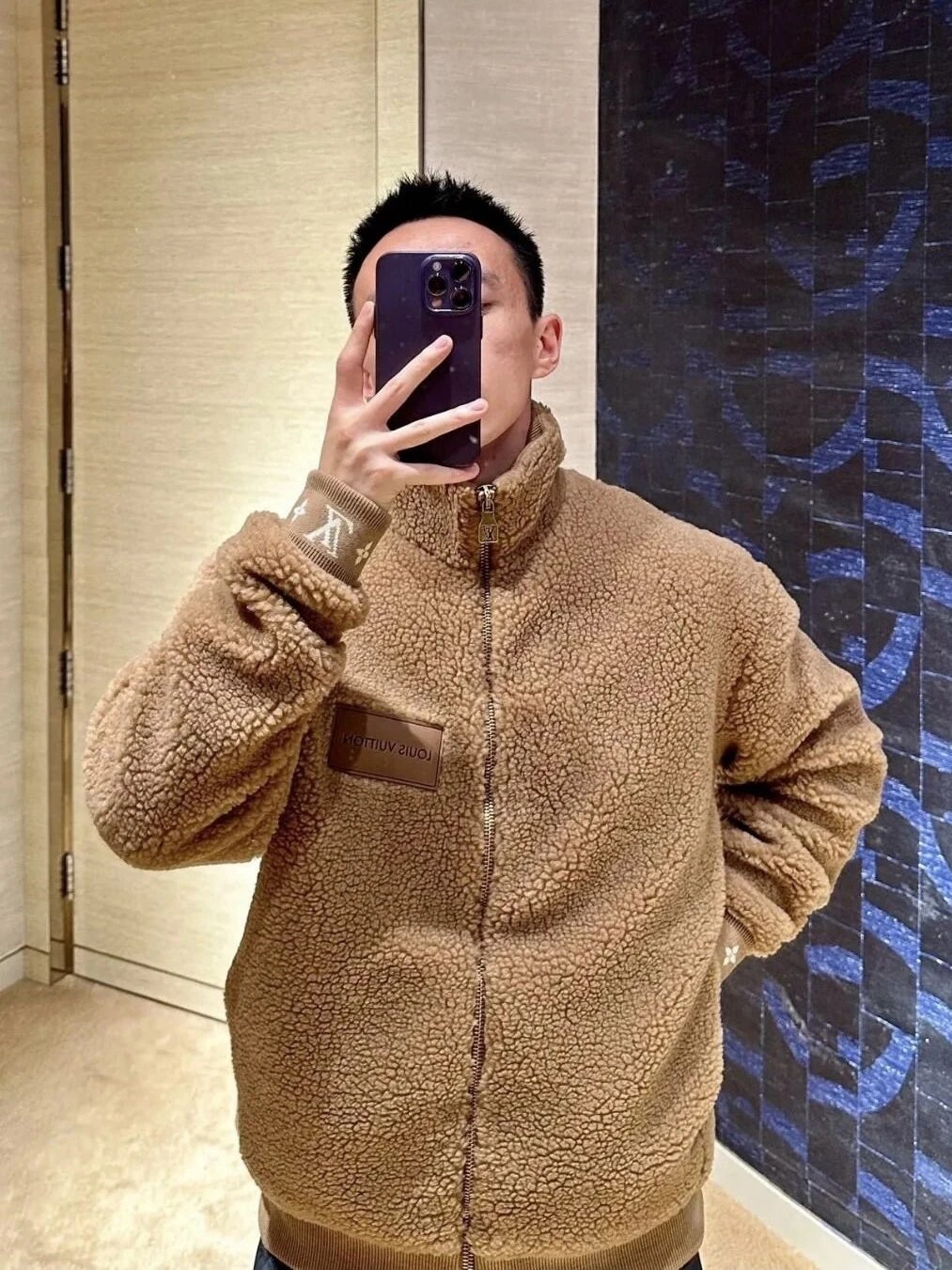 RD-C235 · Jacquard Fleece Zip Jacket showcase view 8