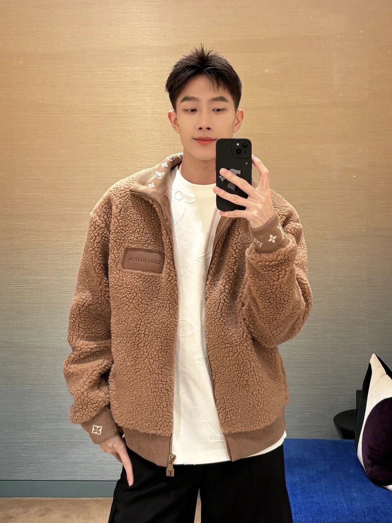 RD-C235 · Jacquard Fleece Zip Jacket showcase view 9