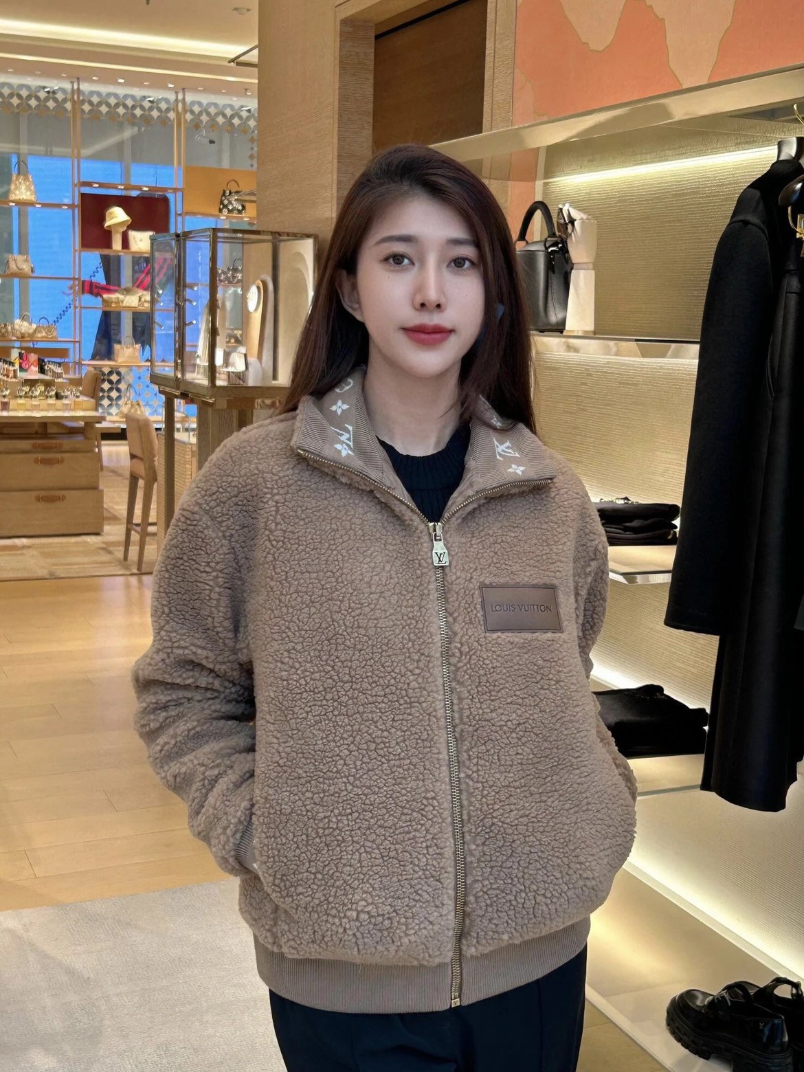 RD-C235 · Jacquard Fleece Zip Jacket showcase view 10